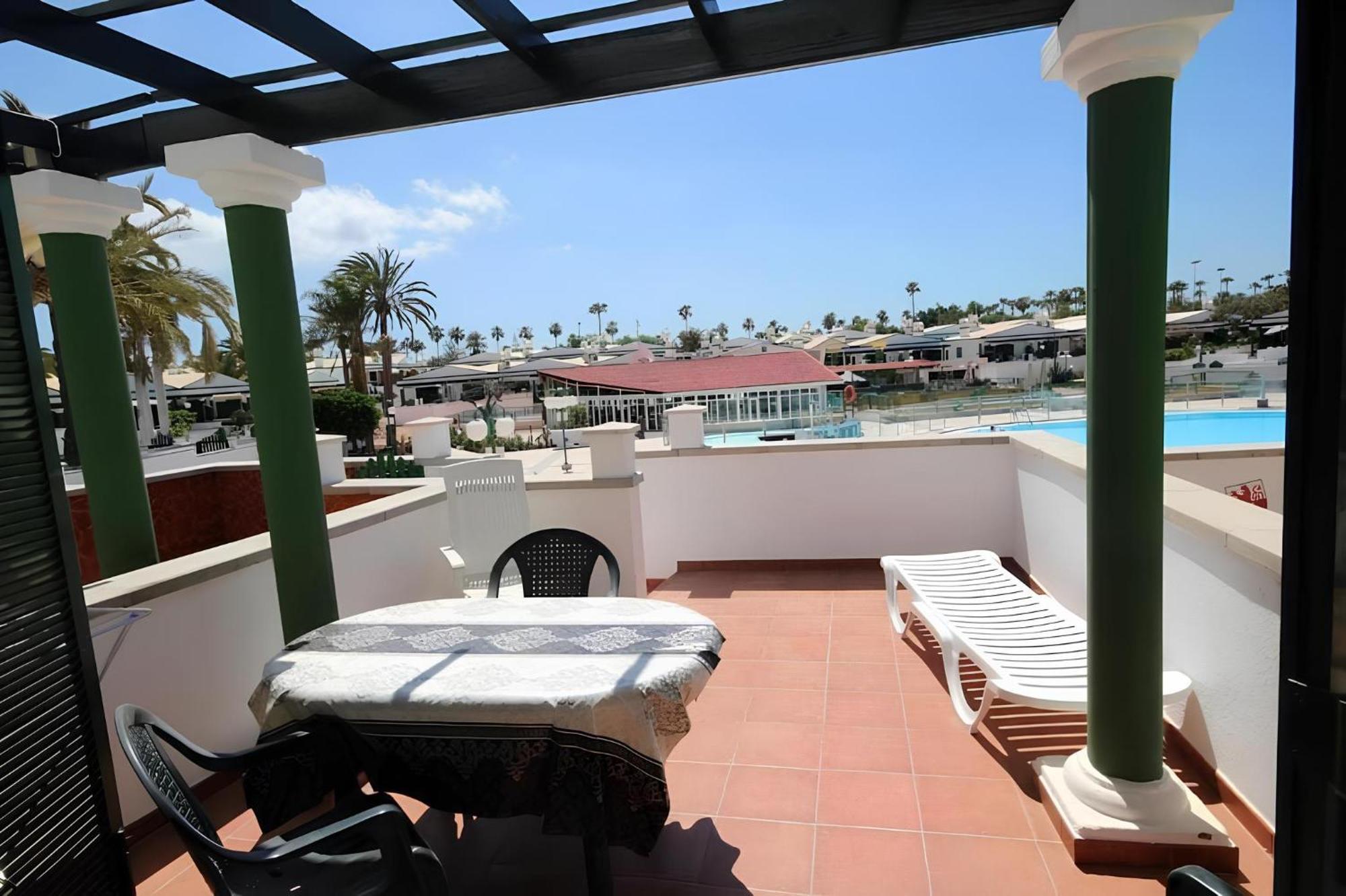 Bungalow En Complejo Tranquilo En Maspalomas Maspalomas  Ngoại thất bức ảnh